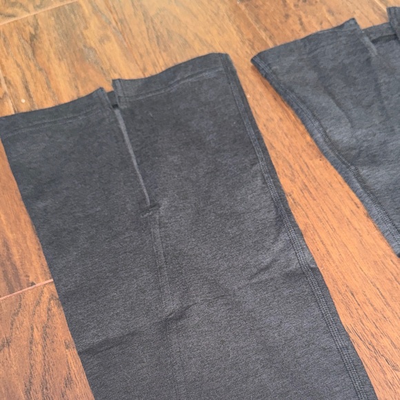Lululemon Soft Sueded split hem HR mini flare heathered Black Leggings - Picture 4 of 6
